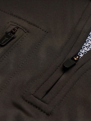 Ted Baker Sport Grey Rorry Half Zip Golf Mid Layer Fleece - Image 3 of 3