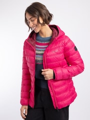 Weird Fish Pink Eshka Lightweight Padded Jacket - Image 1 of 8