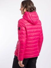 Weird Fish Pink Eshka Lightweight Padded Jacket - Image 2 of 8