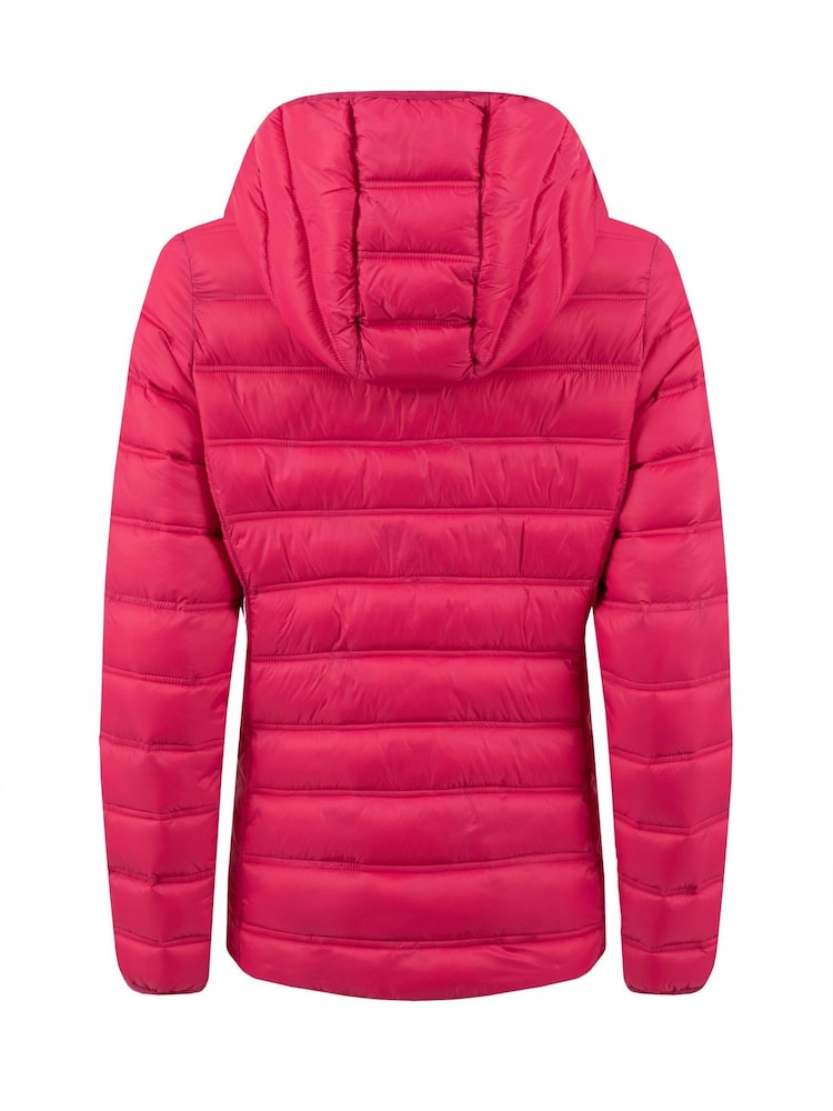 Weird Fish Pink Eshka Lightweight Padded Jacket - Image 8 of 8