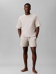 Gris - Calvin Klein Cotton Classics Pyjamas Top - Image 2 de 5