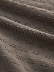 Brown Textured Polo Shirt - Image 8 of 8