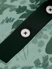 Ted Baker Sport Green Barnnes Floral Golf Polo Shirt - Image 3 of 3