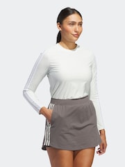 adidas Golfa Womens Light Green Ultimate 365 Twistknit Long-Sleeve Top - Image 3 of 7