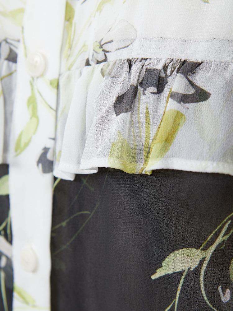 Florere Sheer Floral Blouse - Image 5 of 5