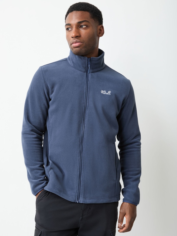 Jack Wolfskin Blue Stonetrail 3-in-1 Waterproof Jacket - Image 4 of 4 Jack Wolfskin Blue Stonetrail 3-in-1 Waterproof Jacket - Image 4 of 4