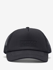 Barbour® International Black Heli Trucker Cap - Image 2 of 4