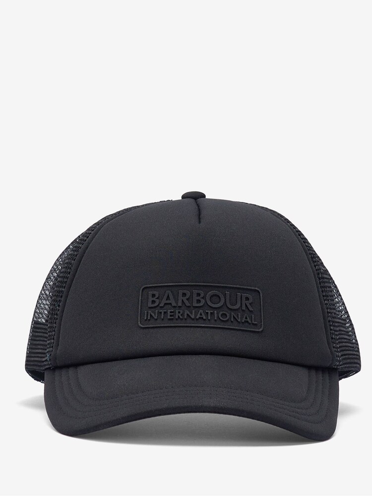 Barbour® International Black Heli Trucker Cap - Image 2 of 4