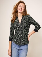 White Stuff Annie Jersey Shirt - Image 1 of 6