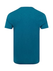 Weird Fish Blue Fished Branded Cotton T-Shirt - Image 6 of 6
