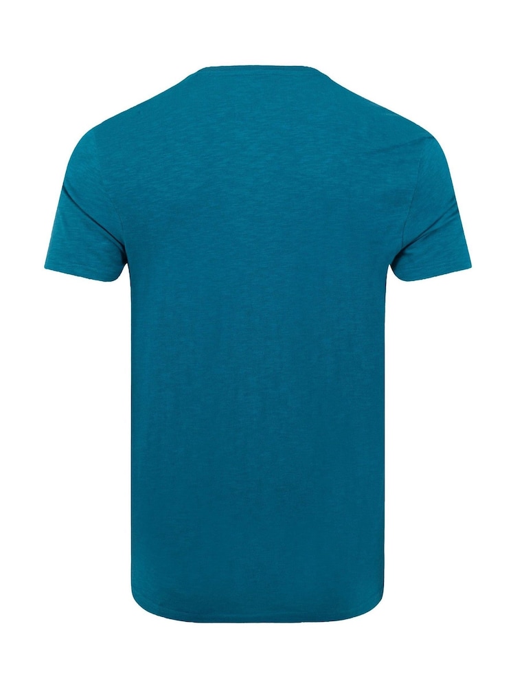 Weird Fish Blue Fished Branded Cotton T-Shirt - Image 6 of 6 Weird Fish Blue Fished Branded Cotton T-Shirt - Image 6 of 6