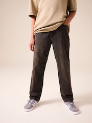 Brown Loose Fit Authentic 100% Cotton Jeans (3-16yrs) - Image 1 of 11