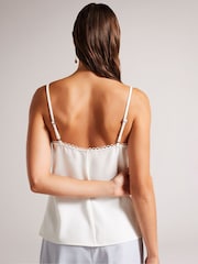 Ted Baker White Andreno Strappy Cami - Image 2 of 7