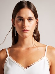 Ted Baker White Andreno Strappy Cami - Image 4 of 7