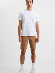 French Connection Tan Brown Chino Shorts - Image 1 of 4