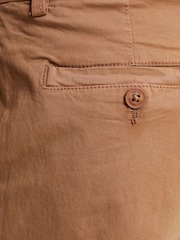 French Connection Tan Brown Chino Shorts - Image 4 of 4