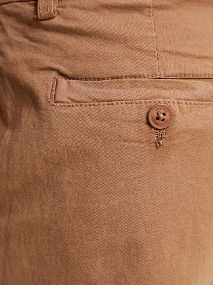 French Connection Tan Brown Chino Shorts - Image 4 of 4