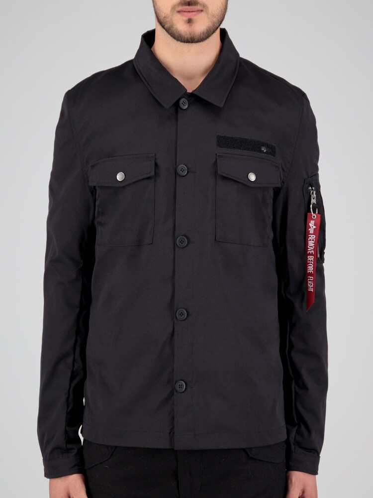 Alpha Industries Green Overshirt Jacket - Image 1 of 5