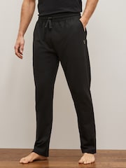 Black Open Slim Lightweight Joggers - Image 1 of 6
