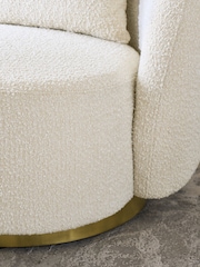 Lipsy Off White Snug Boucle Laurel 2 Seater Sofa - Image 3 of 8