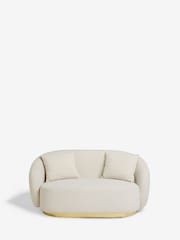 Lipsy Off White Snug Boucle Laurel 2 Seater Sofa - Image 5 of 8