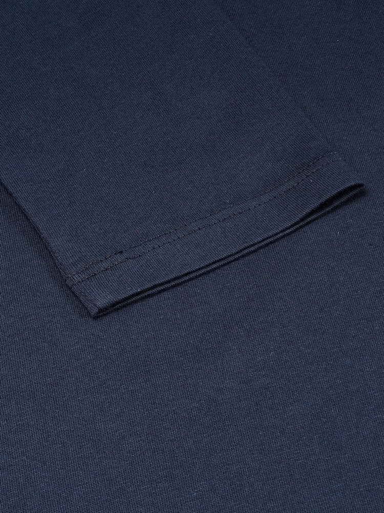Navy Long Sleeve Crew Neck Top - Image 8 of 8