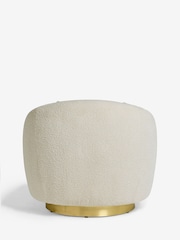 Lipsy Off White Snug Boucle Laurel Accent Chair - Image 7 of 8