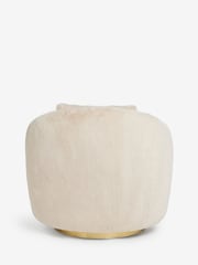 Lipsy Mink Faux Fur Laurel Accent Chair - Image 5 of 8