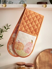Orange Pumpkin Oven Gloves - Image 2 of 4