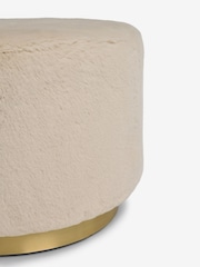 Lipsy Mink Faux Fur Laurel Stool - Image 5 of 5