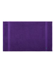 Ralph Lauren Chalet Purple Polo Player Bath Mat - Image 1 of 2