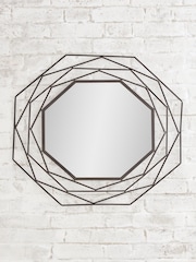 Gallery Home Black Concept Black Mirror by Gallery - Image 1 of 4