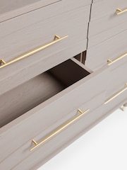 Grey Adelaide Oak Effect 5 Drawer Chest of Drawers - Image 10 of 10