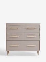 Grey Adelaide Oak Effect 5 Drawer Chest of Drawers - Image 6 of 10
