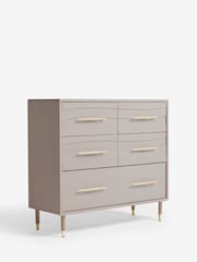Grey Adelaide Oak Effect 5 Drawer Chest of Drawers - Image 7 of 10
