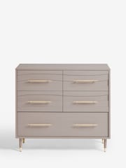 Grey Adelaide Oak Effect 5 Drawer Chest of Drawers - Image 9 of 10
