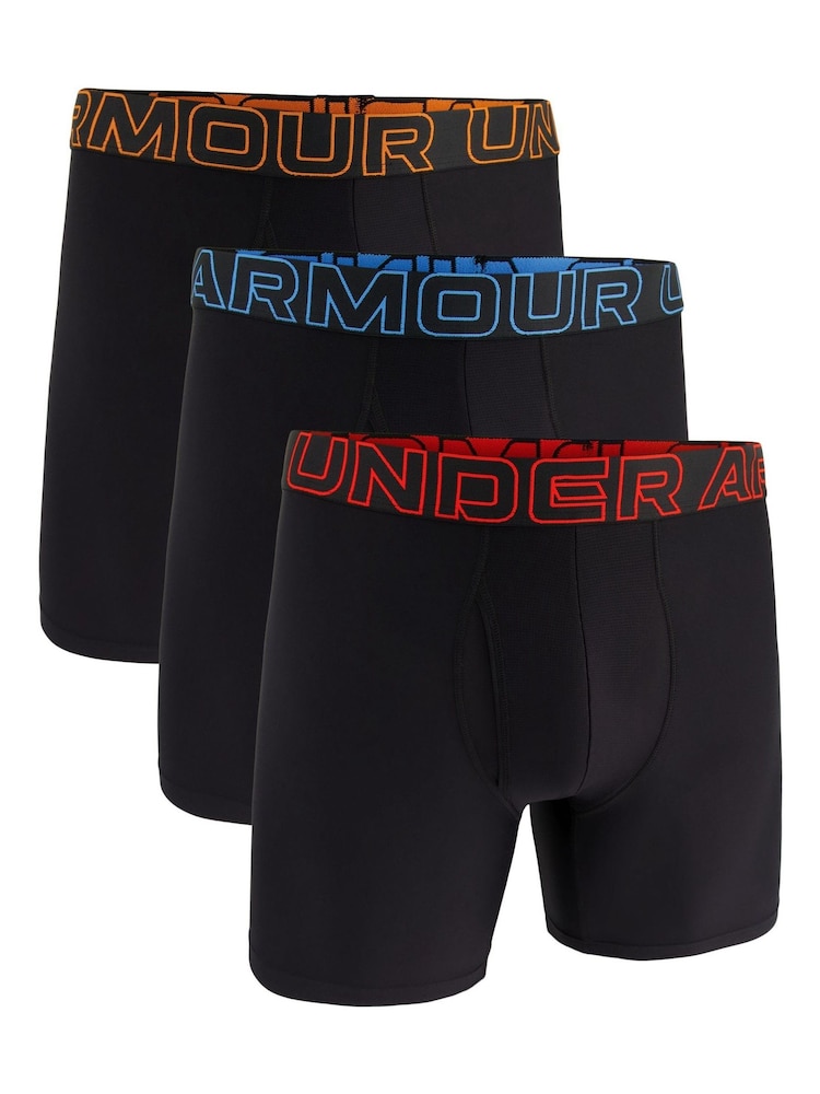 Black Ground - Боксеры Under Armour Performance Tech Boxers 3 Pack - Изображение 1 из 7