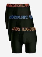 Black Ground - Боксеры Under Armour Performance Tech Boxers 3 Pack - Изображение 4 из 7