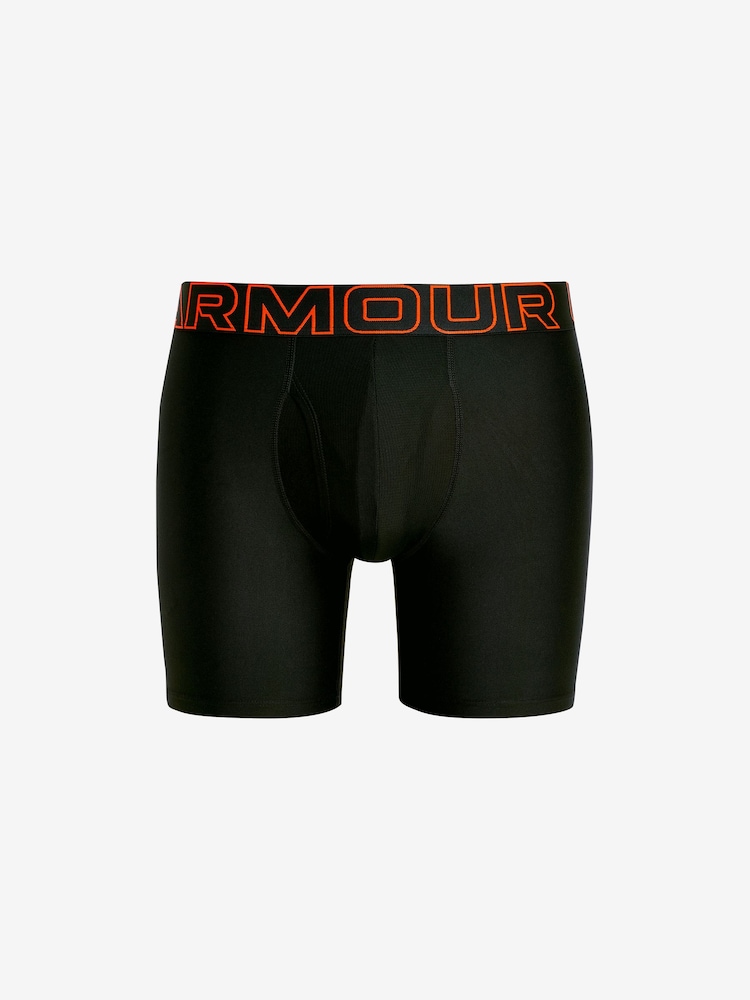Under Armour Black Ground Performance 100% Cotton Tech Boxers 3 Pack - Image 5 of 7