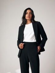 Black Crepe Blazer - Image 1 of 1