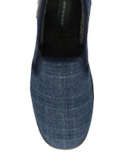 Dunlop Blue Mens Twin Gusset Full Slippers - Image 4 of 4