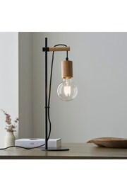 Gallery Home Black Bay Table Lamp - Image 1 of 3