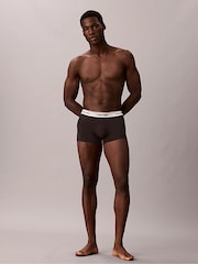 Pelēks - Calvin Klein Icon kokvilnas elastīgo apakšbiksīšu 3 iepakojums - Attēls 3 no 6