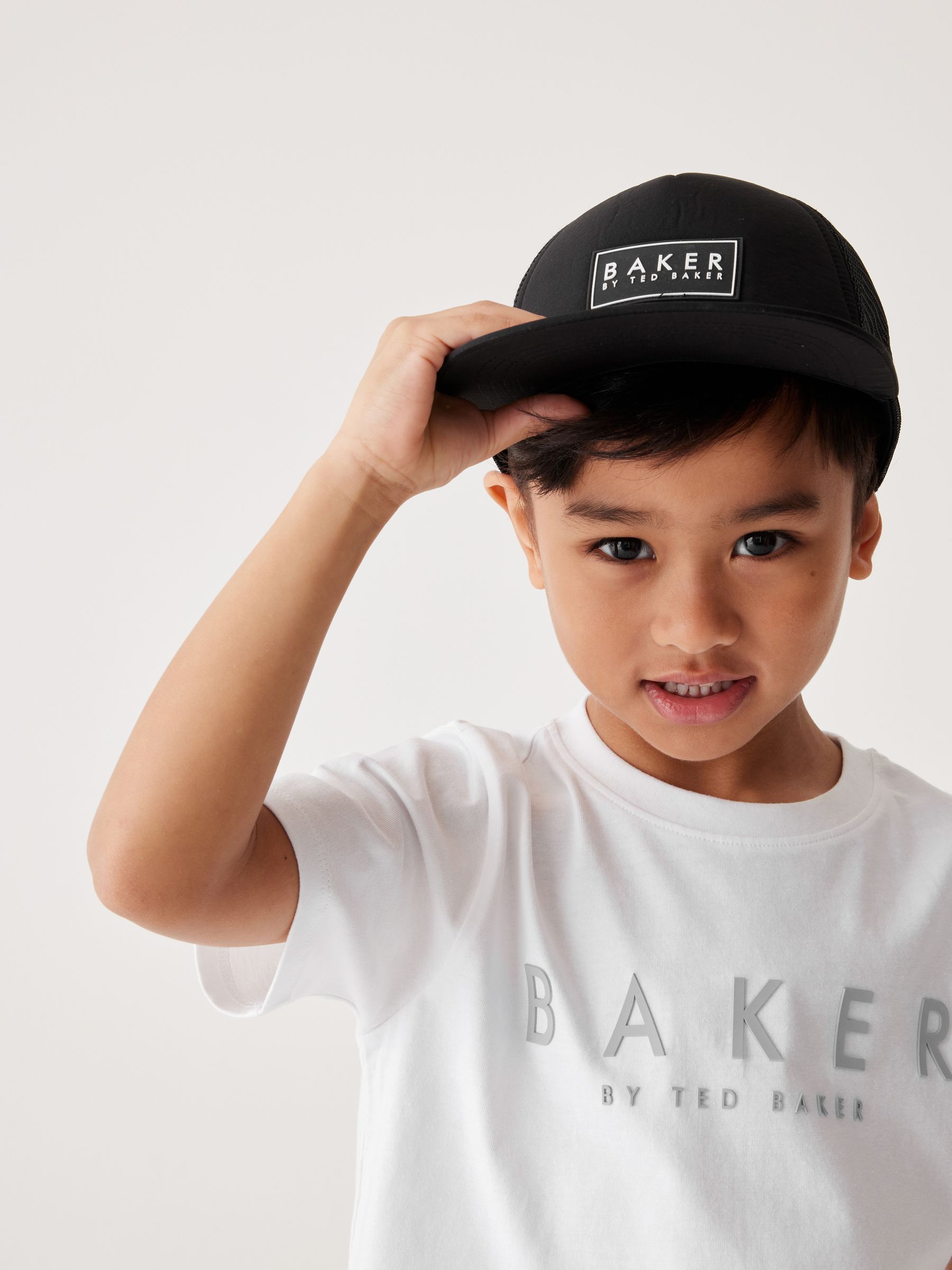 Baker by Ted Baker Boys Trapper Black Hat