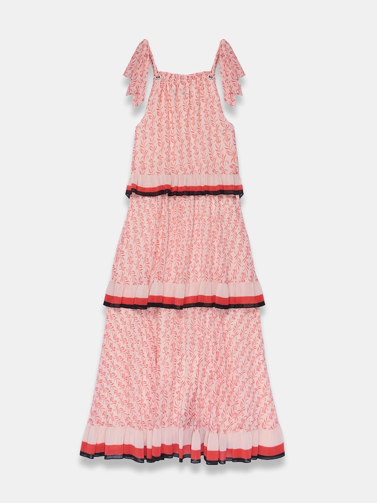 Rochie maxi cu straturi suprapuse și imprimeu Mint Velvet - Imaginea 8 din 8