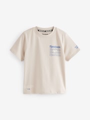 Reebok 100% Cotton Back Printed T-Shirt - Image 1 of 11