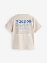 Reebok 100% Cotton Back Printed T-Shirt - Image 2 of 11
