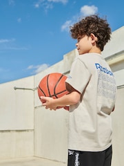 Reebok 100% Cotton Back Printed T-Shirt - Image 5 of 11