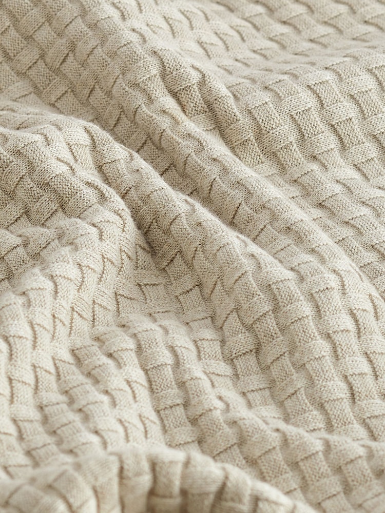 Neutral Texture Crew Neck Regular 100% Cotton Mock Shirt Jumper - Image 11 of 11