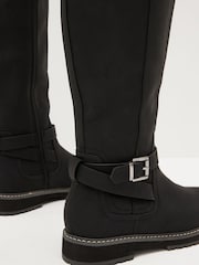Schwarz - Forever Comfort® Kniehohe Stiefel mit Schnalle - Bild 5 von 7